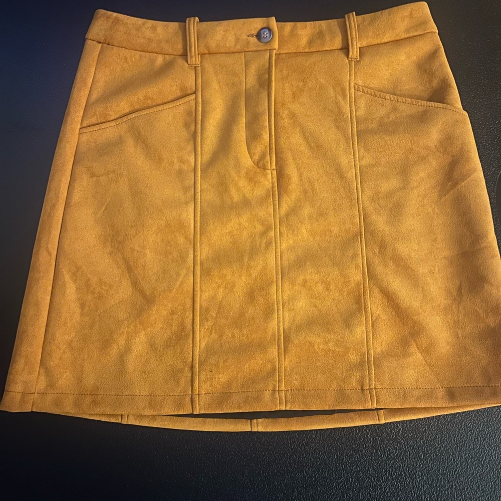 Stylish Tan Women's Skirt